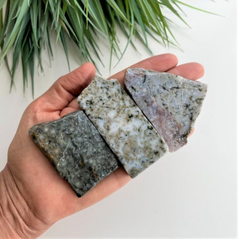 Polished Slabs - Ocean Jasper - 500g(18-28)pc Polished Slabs - Ocean Jasper - 500g(18-28)pc